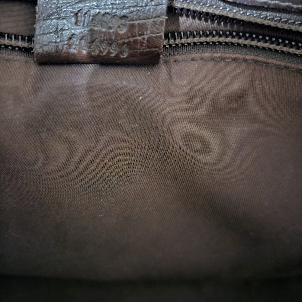 Gucci Beige/Brown Canvas Tote 15x9in - Picture 14 of 16